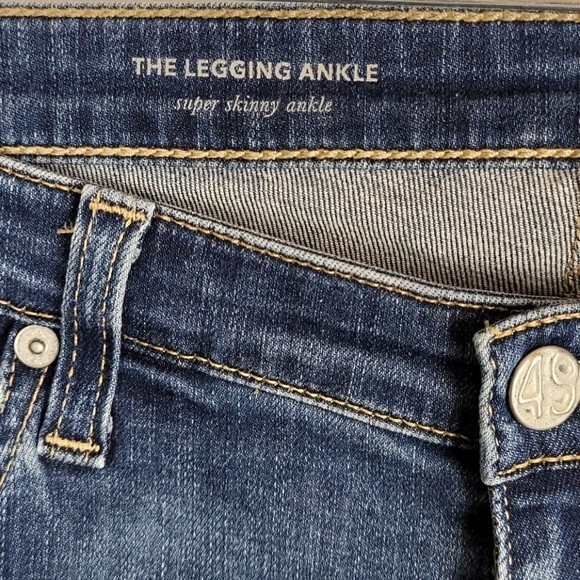 Adriano Goldschmied The legging ankle mid rise jean Sz 32 - Picture 3 of 6